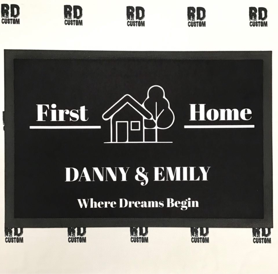 First Home Mat RD Custom
